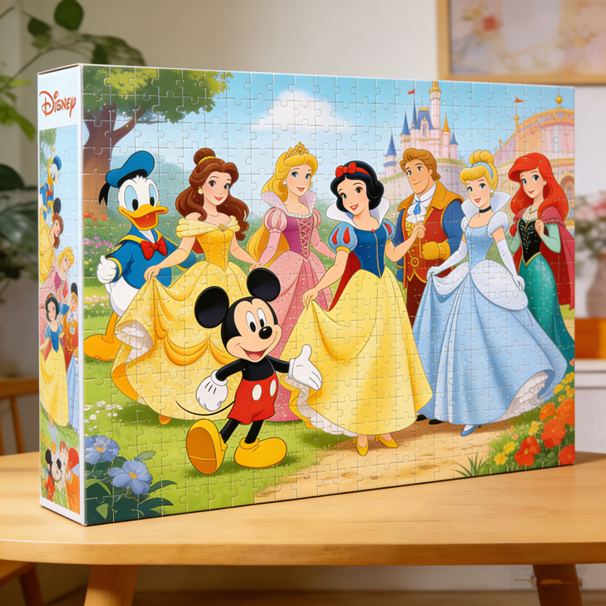 Disney Magic Kingdom Character Puzzle: The Official Classic Cast Jigsaw