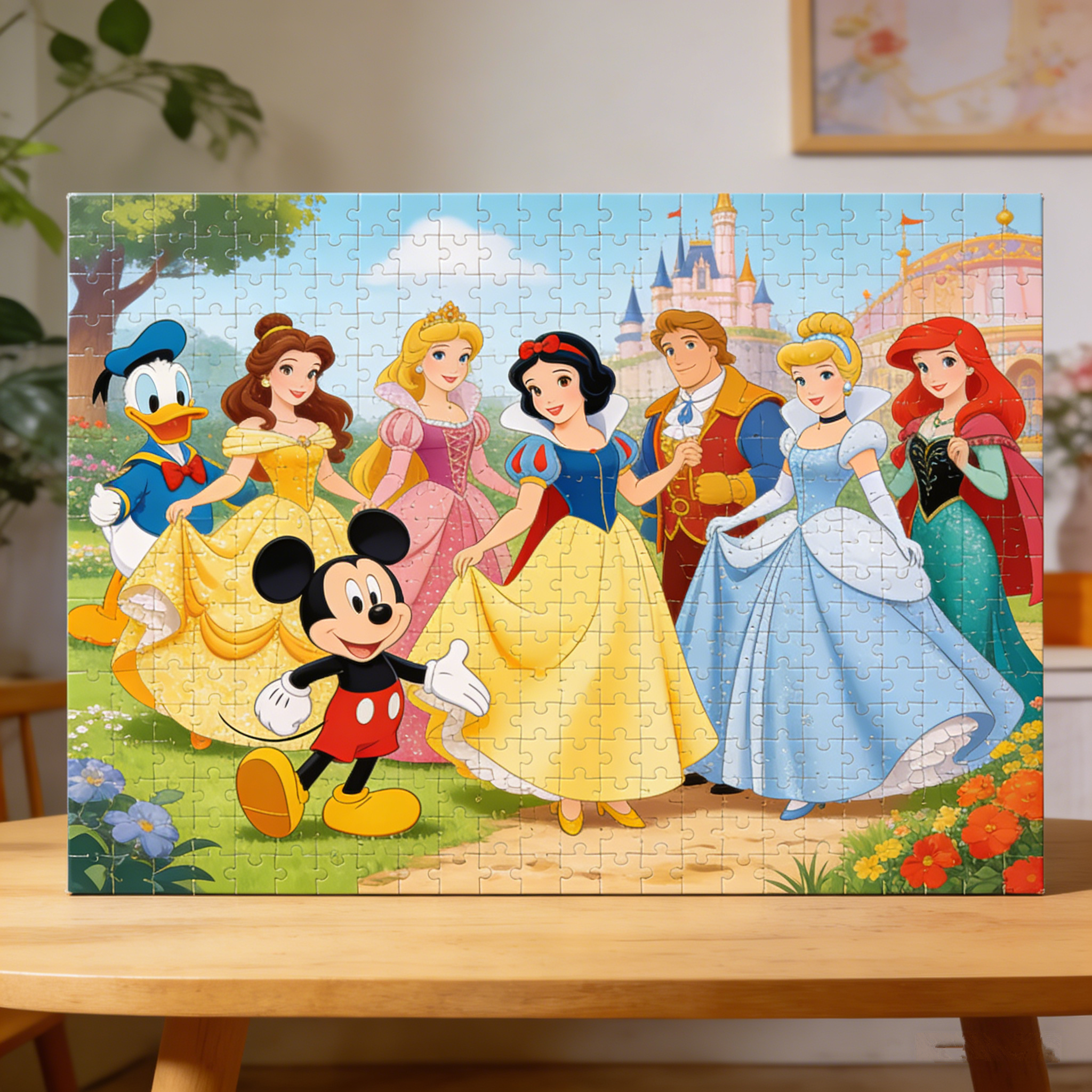 Disney Magic Kingdom Character Puzzle: The Official Classic Cast Jigsaw