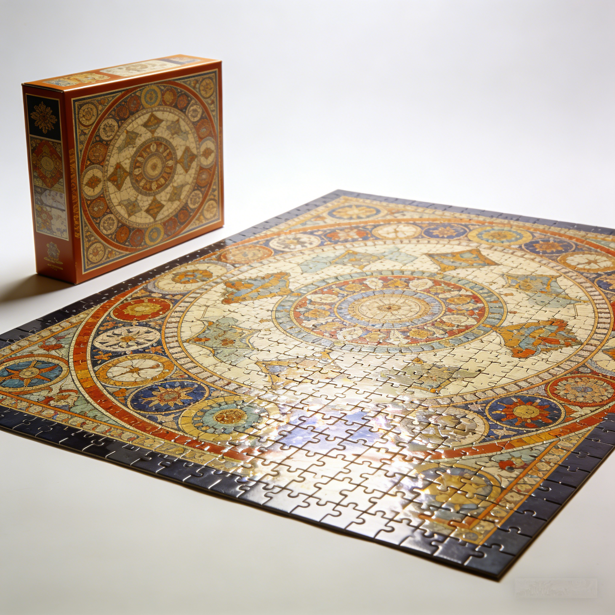 Cosmic Mosaic Mandala 1000-Piece Challenge Puzzle: The Adult Meditative Jigsaw